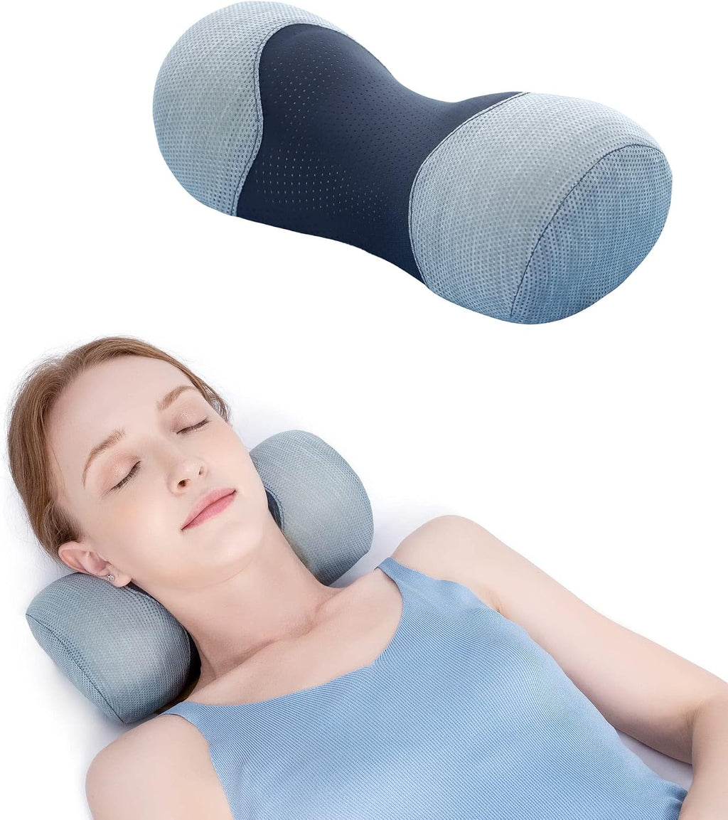 cervicalpillow Bespilow Small Neck Roll Pillow, Say Goodbye to Neck Pain, Cervical Memory Foam Pillow for Tension Muscle Relief, Contour Sup…