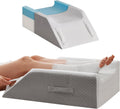 Megcxit Double Leg Elevation Pillows for After Surgery, Memory Foam Leg Elevating Pillow, Leg Pillow Elevation Blood Circulation, Knee Pill…