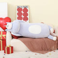 MorisMos Giant Unicorn Stuffed Animal 4 Feet, 51 in Long Plush Unicorn Body Pillow for Girl Boy, Cute Kid Pillow for Adult, Big Hugging…
