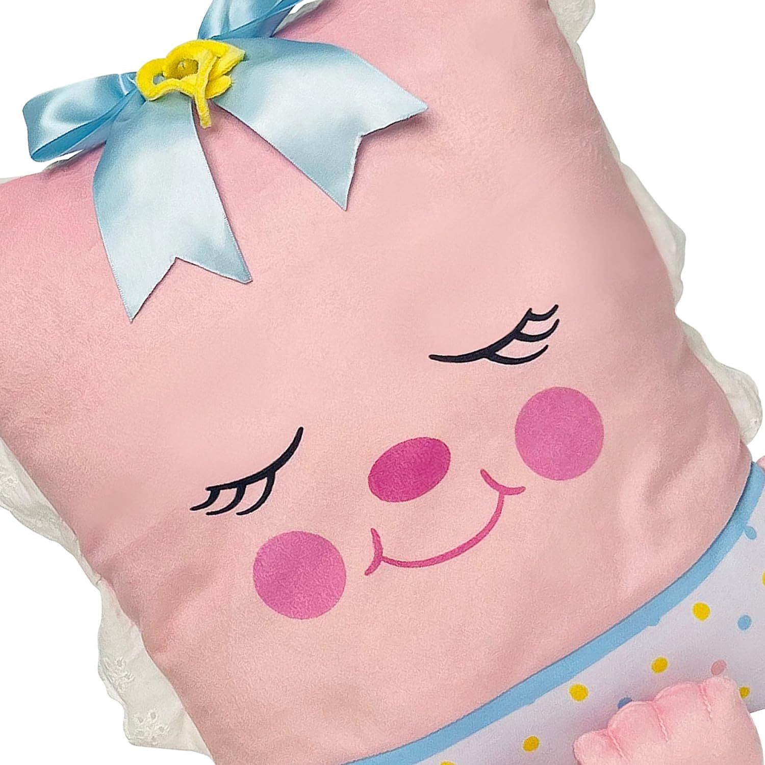 Pillow People Rock A Bye Baby - 2-in-1 Toy & Pillow, 80's Nostalgic Plush Pal Reimagined, Soft Stuffed Rectangular Character, Cozy N…