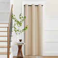 Nicetown Doorway Curtain, Thermal Insulated Blinds for Door Screen, Faux Accordion Insulated Privacy Door Window Curtain for Bedroom,42" Wi…