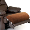 Wesiti Recliner Foot Pillow Cushion High Resilience Sherpa Memory Foam Bolster Sleeping Rest Multipurpose Half Roll Leg Pillow Suitable…