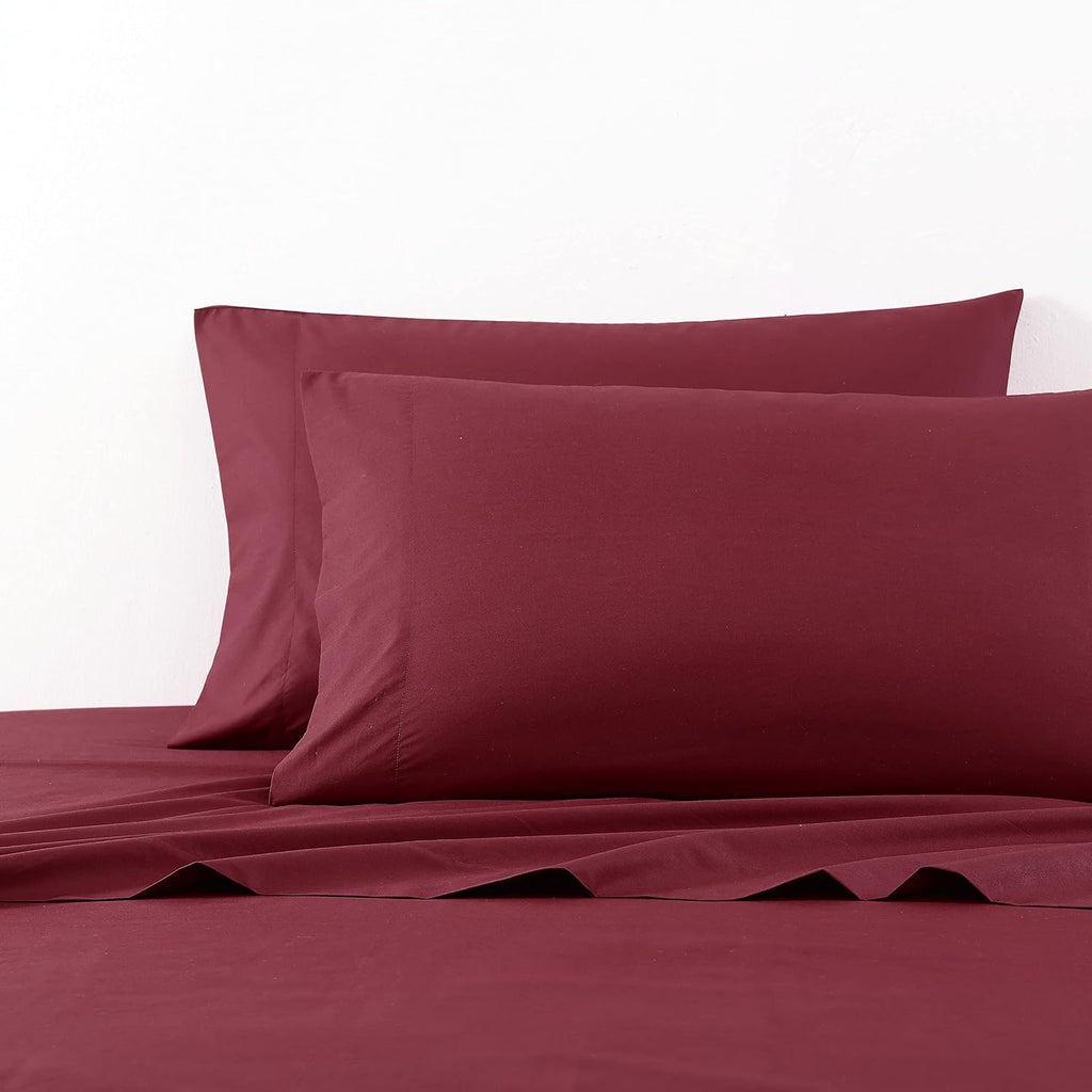 Nautica Twin Size Sheet Set, Crisp & Tailored Cooling Sheets with a Smooth Cotton Percale Lightweight Feel - Bed Sheets with Matching Pillo…