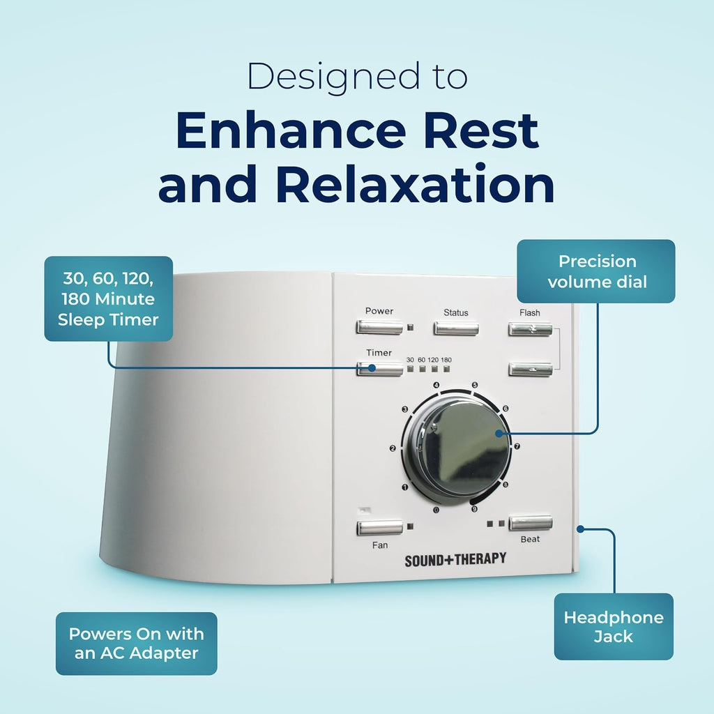 AdaptiveSoundTechnologies Adaptive Sound Technologies Sound + relaxation - Comprehensive relaxation Experience for Optimal Sleep…
