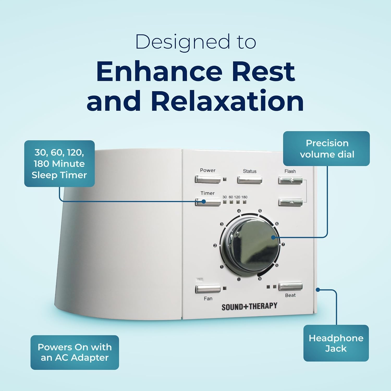 AdaptiveSoundTechnologies Adaptive Sound Technologies Sound + relaxation - Comprehensive relaxation Experience for Optimal Sleep…