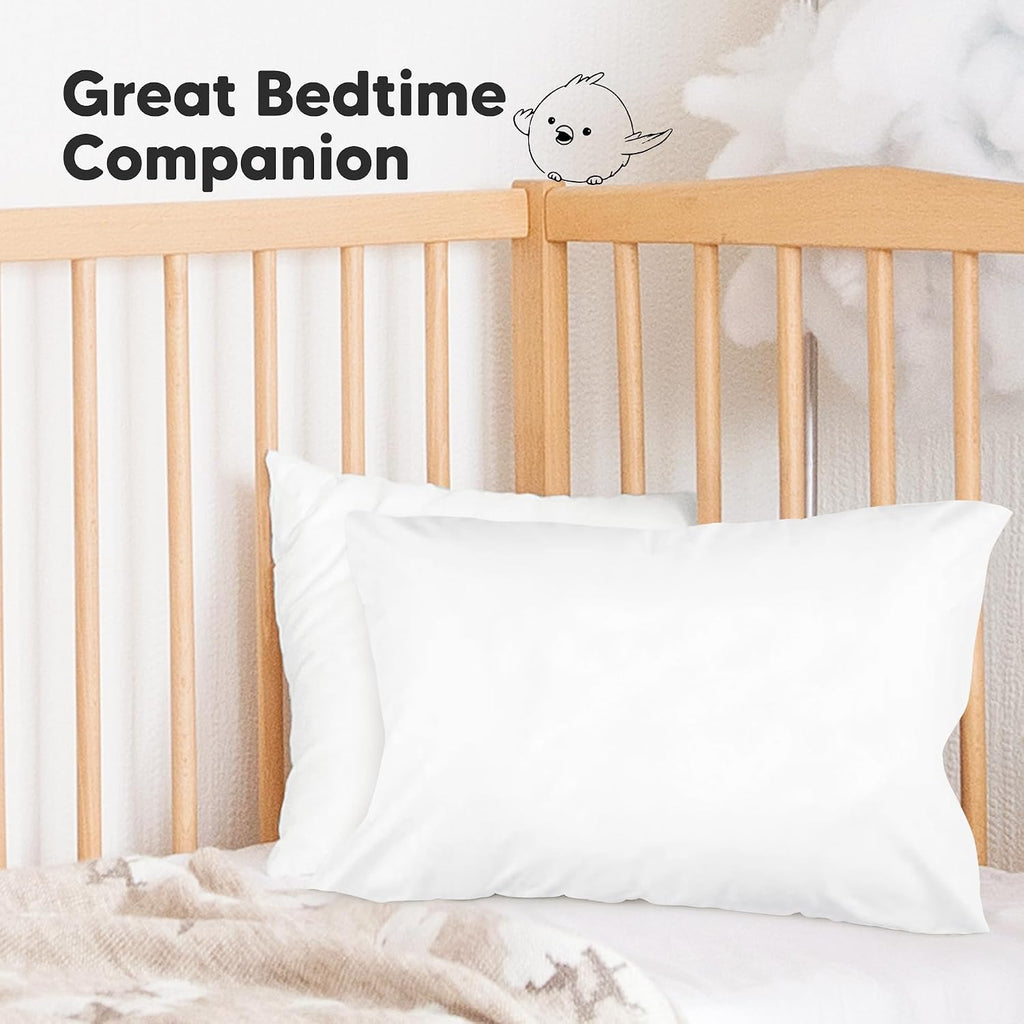 KeaBabies Toddler Pillowcase 13x18 – 2-Pack Organic Cotton Toddler Pillowcase for Kids, Boys, Girls, Soft & Durable Cotton Cover for Miniat…