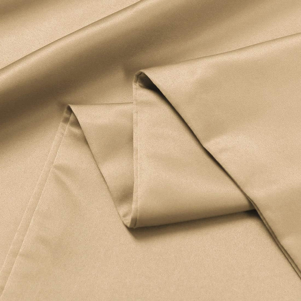 uxcell Body Pillow Cover, 20x60 Inch Gold Silky Satin Body Pillowcases for Hair and Skin, Soft Cooling Smooth Pillow Case with Envelope…