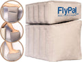 Flypal Inflatable Foot Rest Pillow, Kids Airplane Bed | Adjustable Height Leg Rest for Travel & Office | Improves Comfort & Circulation…
