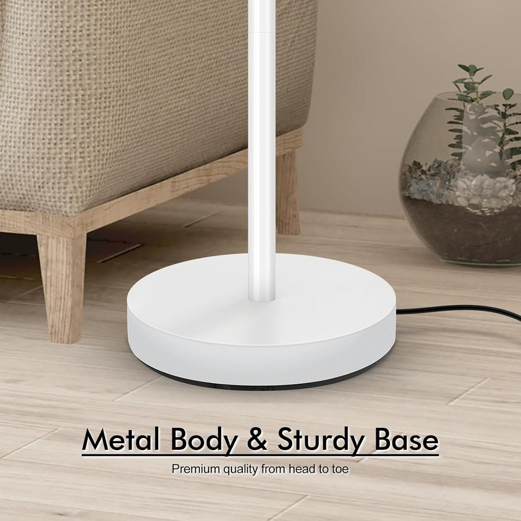 Home 30W Torchiere Floor Lamp - 3600LM Super Bright LED Floor Lamp, 71 Inch Stepless Dimmable Standing Lamp with 3000K Lighting, Rotary Swi…