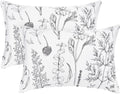 EXQ Home Pillowcase Silky Satin Pillowcase for Hair and Skin, Soft Cooling Printed Pillow Cases Queen Size Set of 2 Satin Pillow Case with…