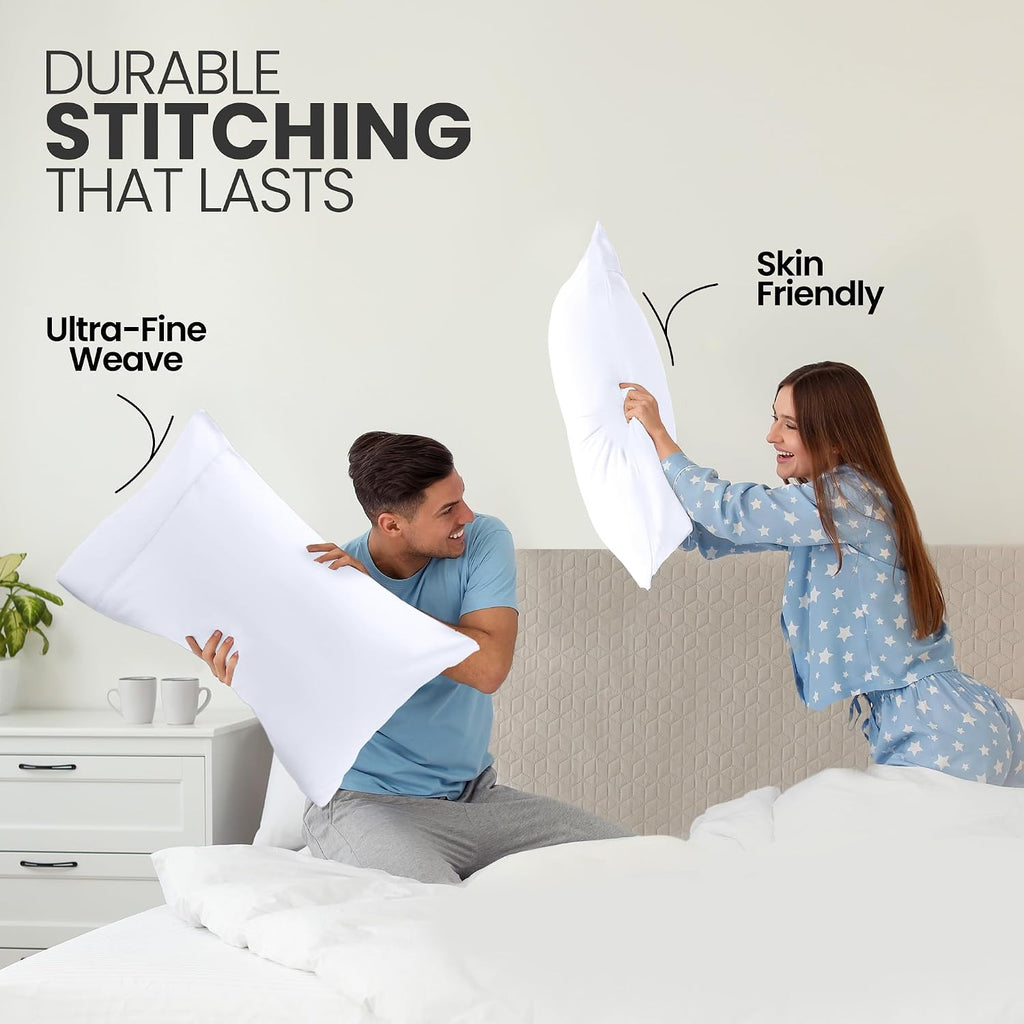 Utopiabedding Utopia Bedding Queen Pillow Cases - 2 Pack - Envelope Closure - Soft Brushed Microfiber Fabric - Shrinkage and Fade Resistant…