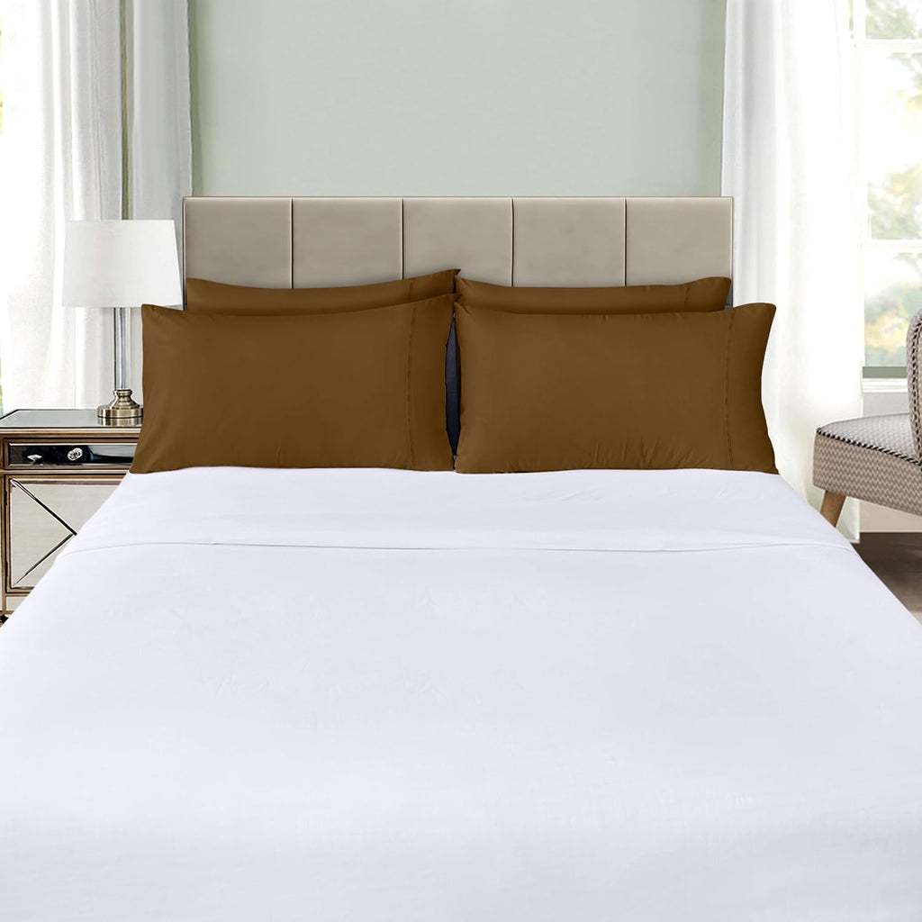 Utopiabedding Utopia Bedding Standard Pillow Cases - 4 Pack - Envelope Closure - Soft Brushed Microfiber Fabric - Shrinkage and Fade Resist…
