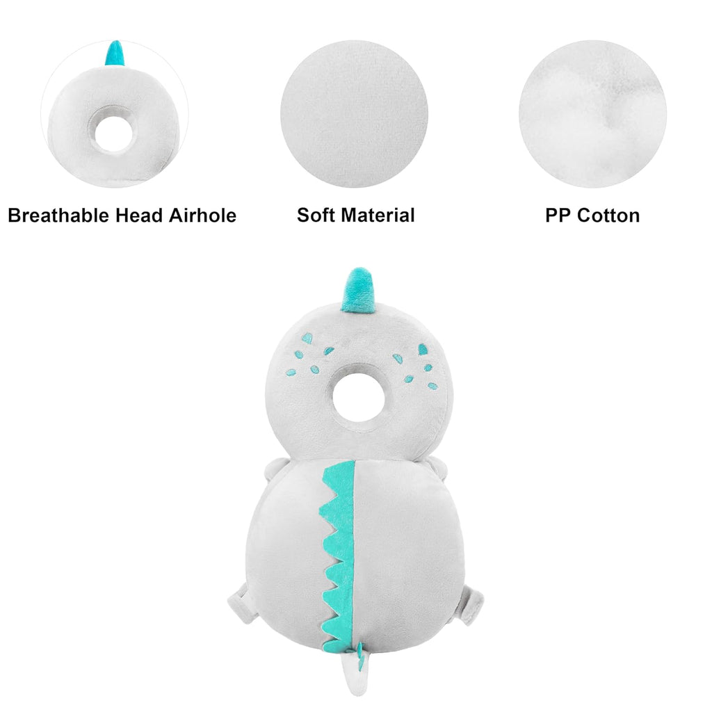 Baby Back Potection Toddler Safety Protector Cushion Pad Toddler Backpack for Crawling Walking Adjustable Toddlers Back Safety Pad for…