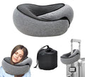 Weershun Travel Pillow for Airplanes, 2026 Memory Foam Neck Pillow with Chin Wrap for Traveling, Suitable for Airplanes, Offices and Cars (…