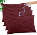 Gogreen Bamboo Rayon Waterproof Pillow Protector, Breathable Pillow Cover, Cooling Pillow Case Protector with Zipper, Super Soft Pillow Cas…