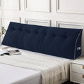 Sasttie Headboard Pillow King, Wedge Pillow Headboard for Sitting Up in Bed, Back-Rest Support Triangular Cushion for Reading - Features Re…