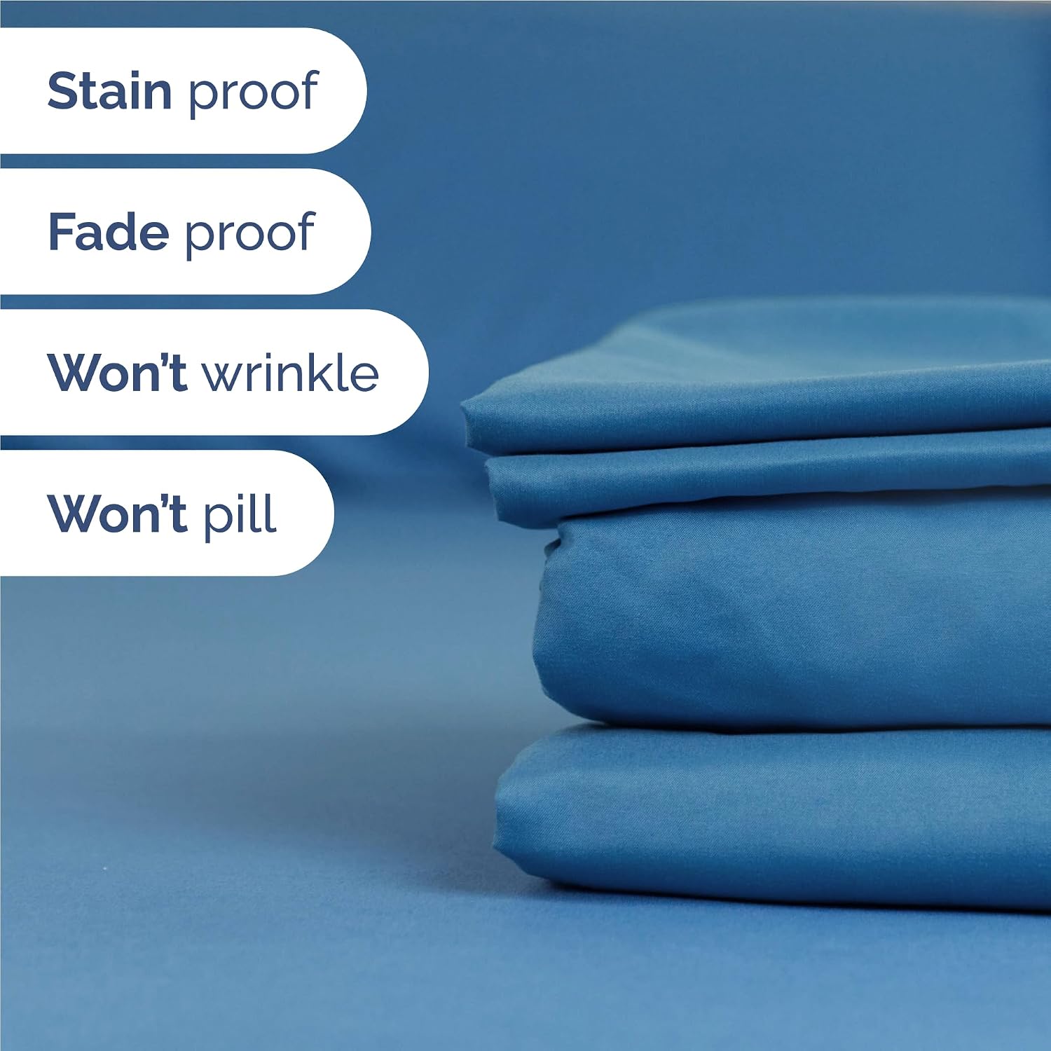 Full 6 Piece Sheet Set - Comfy, Breathable & Cooling - Hotel Luxury Bedding for Women, Men, Kids, Teens & Children - 1 Flat & 1 Fitted…