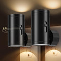 TSEXES [2-Pack] Motion Sensor Night Lights Plug into Wall, Dimmable Soft White Nightlight with 0-300 Lm Adjustable Brightness for Hallway…