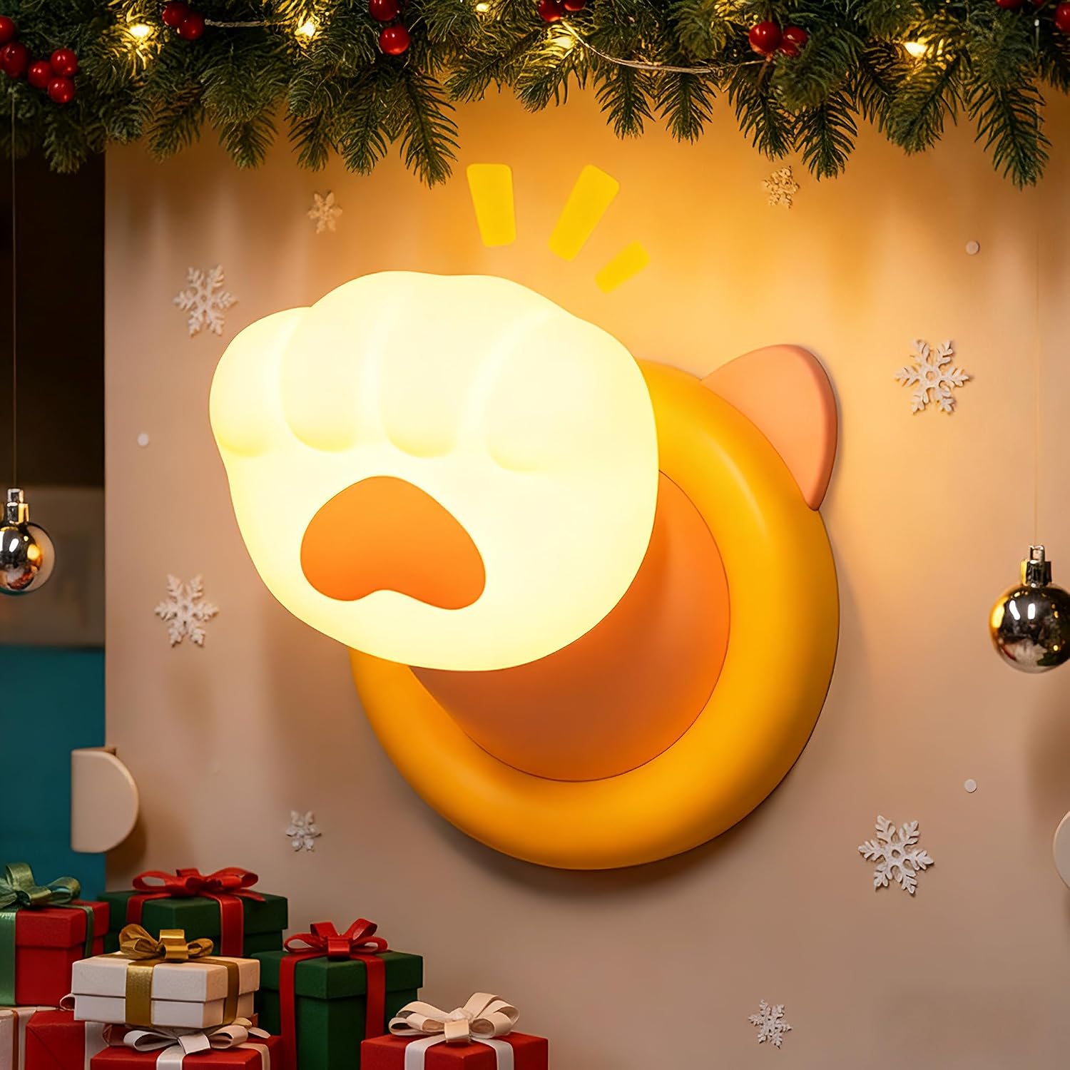 Night Light for Kids, Magnetic Wall Light, Bedside Touch Lamp, Funny Dimmable Silicone Nightlight, Funny Gifts for Women Men Family…