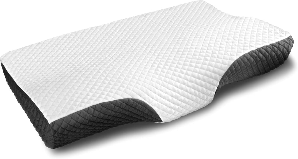 Epabo Contour Memory Foam Pillow Orthopedic Sleeping Pillows, Ergonomic Cervical Pillow for Neck Pain - for Side Sleepers, Back and Stomach…