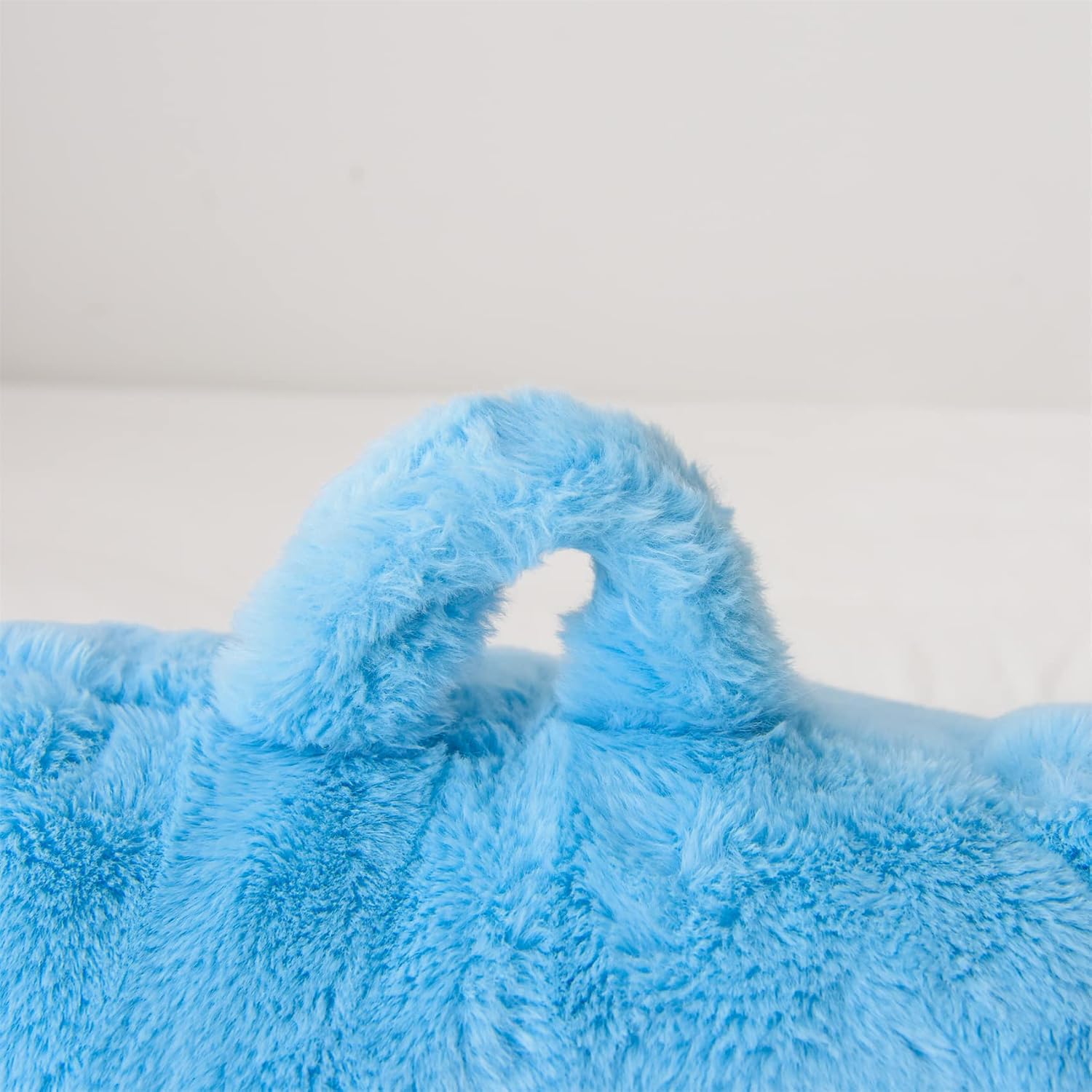 Aimuan Reading Pillow Bed Rest Pillow with Arms Rabbit Fur Cushion for Adults Teens Incline Rest Sitting up & Sleeping Snoring Pillow…