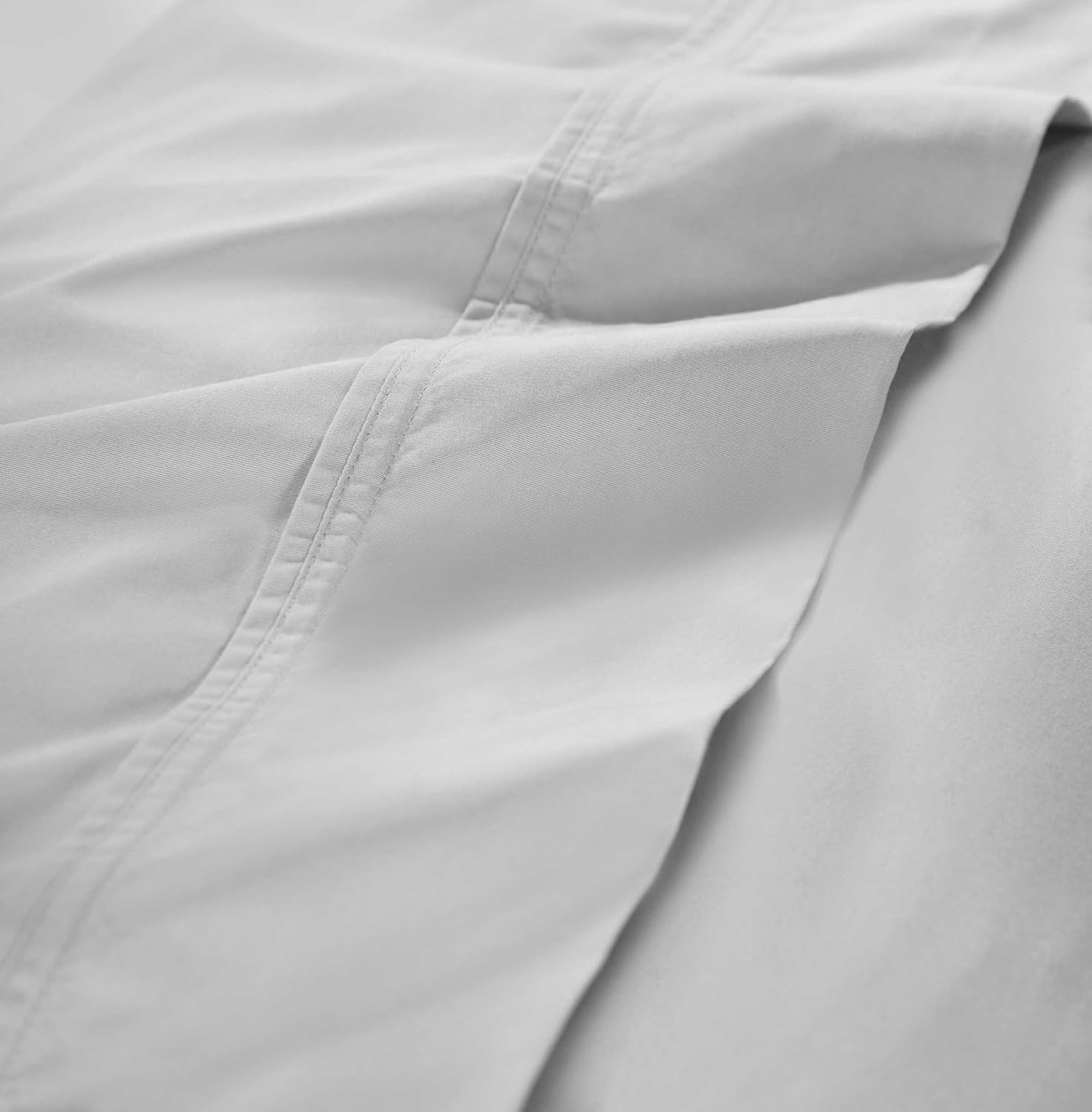 Superior Organic Cotton 300 Thread Count Fitted Sheet, Deep Pocket Fitted Sheet, Percale Weave, Cute Bedding Decor, Basic Bedsheets, Neutra…