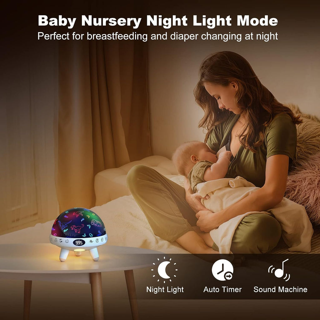 Yachance Dinosaur Night Light Projector for Kids with Timer&Remote.Dinosaur Gifts for 1-12 Year Boy.Dinosaur Toys for Kids 5-7 Year Old.Din…