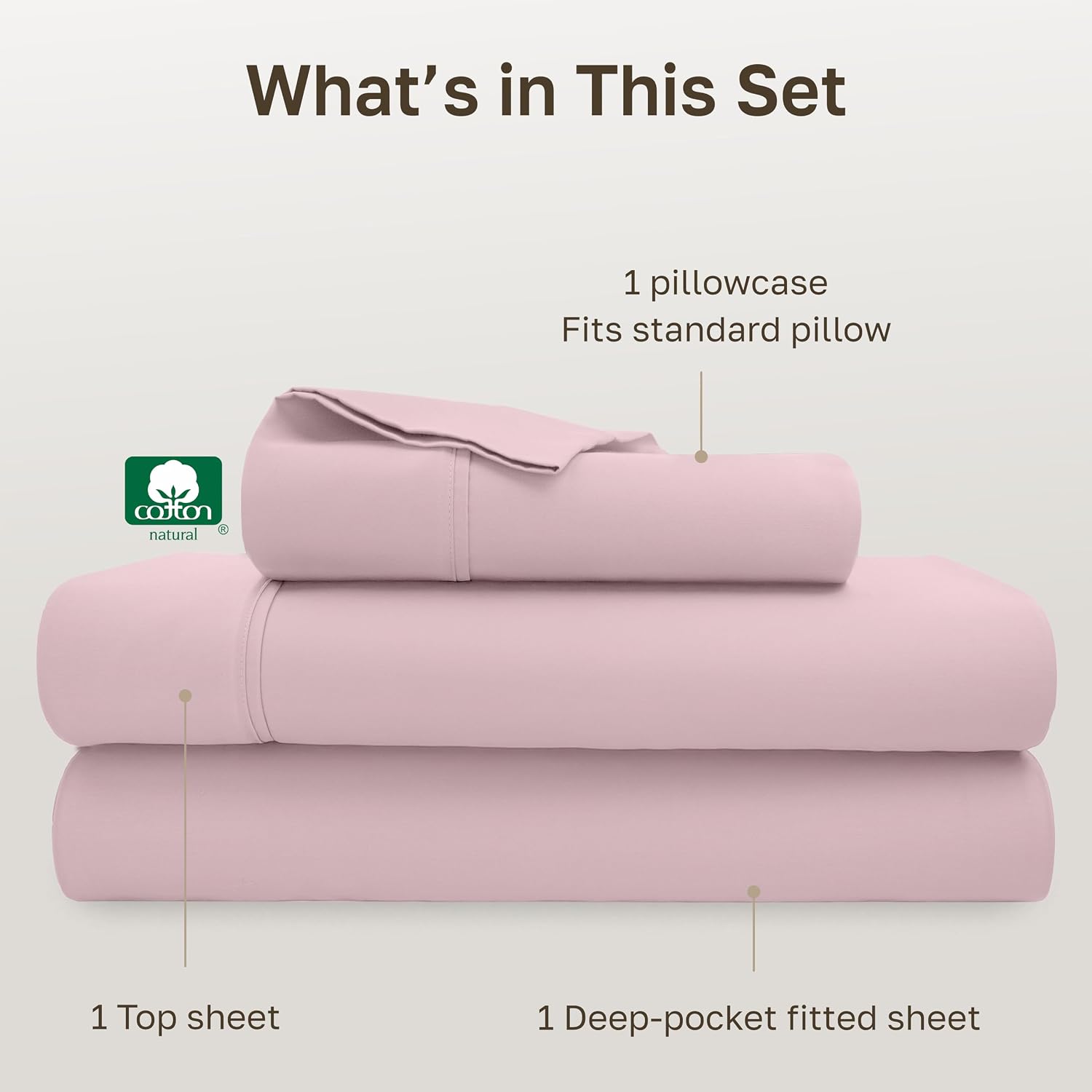 CaliforniaDesignDen California Design Den Soft Twin Size 100% Cotton Sheet Sets, 400 Thread Count Good Housekeeping Award Winner, Silky Smo…