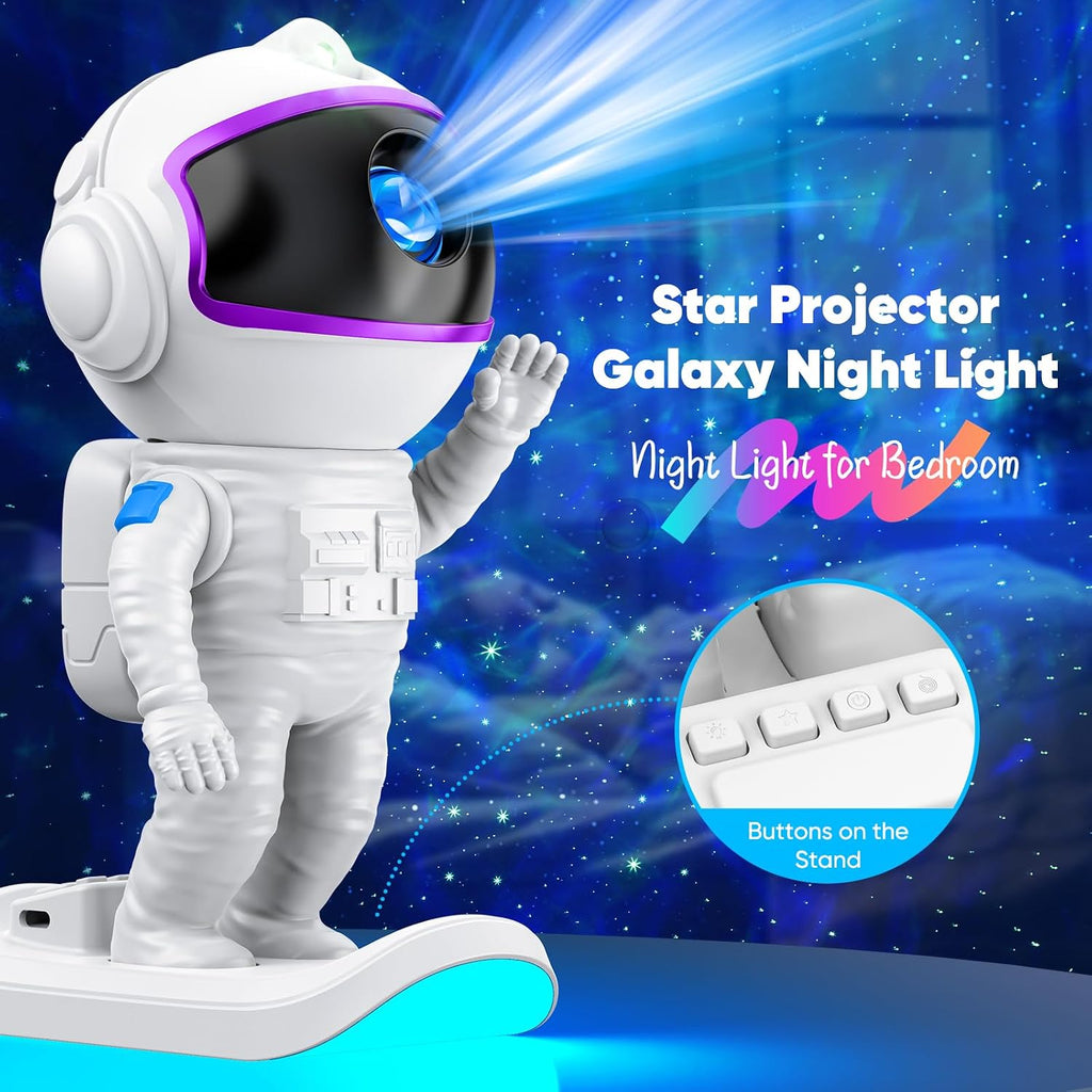 Star Projector, Galaxy Projector for Bedroom, Night Light with Timer and Remote Control, Gift for Kids Adults for Birthdays, Christmas