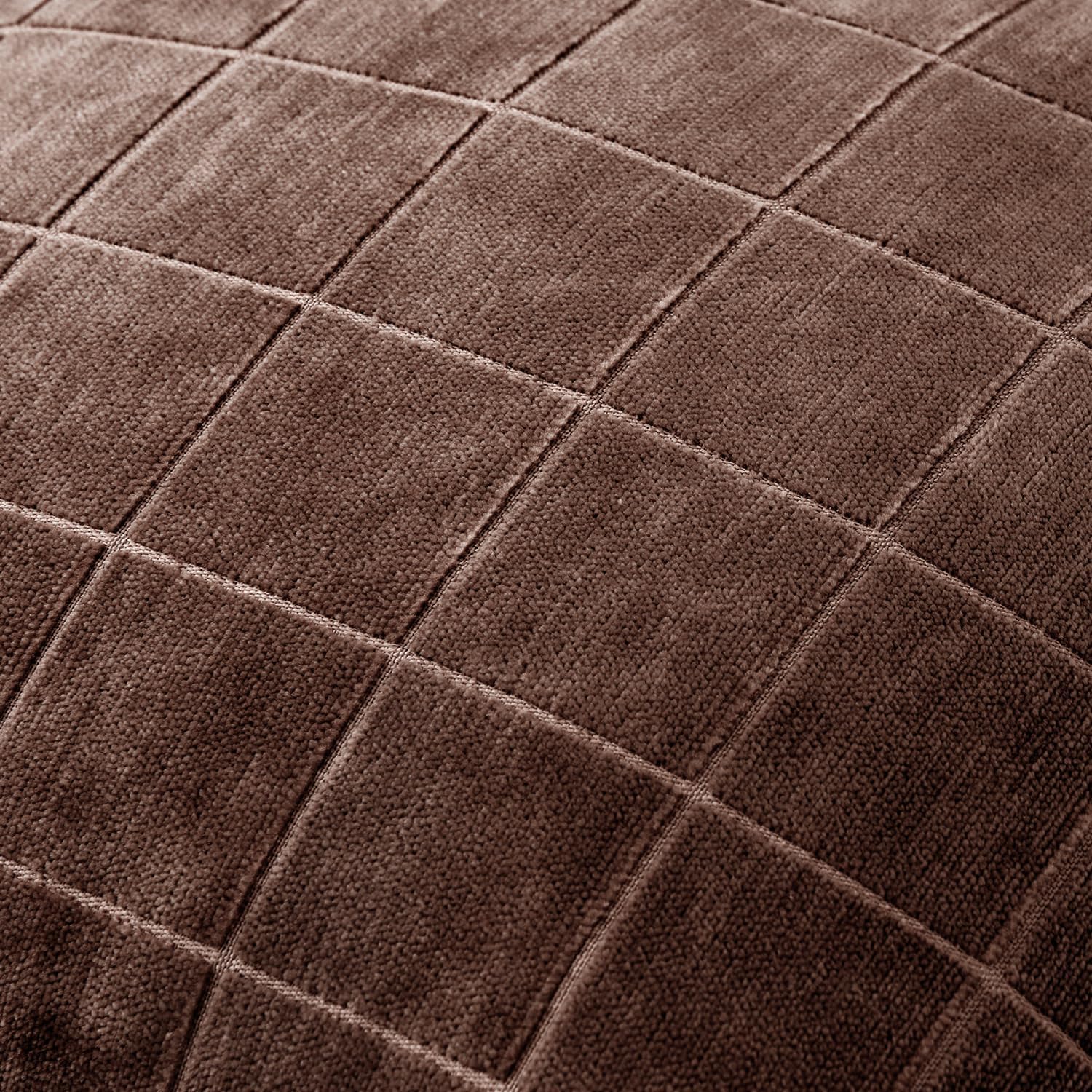 Miulee Decorative Chenille Check Throw Pillow Covers Vintage Plaid Couch Pillows 24x24 Inch Set of 2 Neutral Boho Farmhouse Cushion Covers…