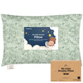KeaBabies Toddler Pillow with Pillowcase, Jumbo 14X20 - Soft Organic Cotton Toddler Pillows for Sleeping - Machine Washable - Perfect for…