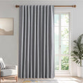 IGEMAEVE Blackout Curtains Customsize for Bedroom,100% Black Out Curtains 1 Panel Thermal Insulated Room Darkening Drapes Rod Pocket &…