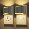 DORESshop LED Night Light[2 Pack], Night Lights Plug into Wall, 3 Level Brightness Adjustable Plug in Night Light, Dusk to Dawn Sensor…