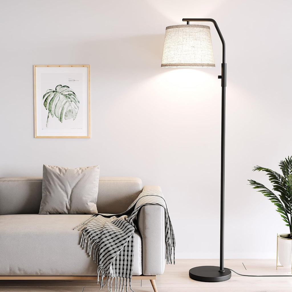 SUNMORY Floor Lamps for Living Room, 9W Bulb Included, Tall Lamp for Bedroom with Adjustable Head, Modern Standing Lamp, 0-100% Dimmable…