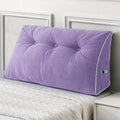 Sasttie Headboard Pillow Twin/Twin XL, Wedge Pillow Headboard for Dorm, Triangular Daybed Backrest Cushion for Sitting or Reading in Bed, w…