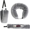 Stuffable Travel Pillow, Stuffable Neck Pillow for Travel, Neck Pillow Stuffed with Clothes Storage - No Extra Baggage Fees, Fits 5+ Days…