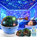 Night Light Projector, Night Light for Kids Room with Remote and Timer,360° Rotation,3 Projection Films,18 Light Modes,8 Lullaby…