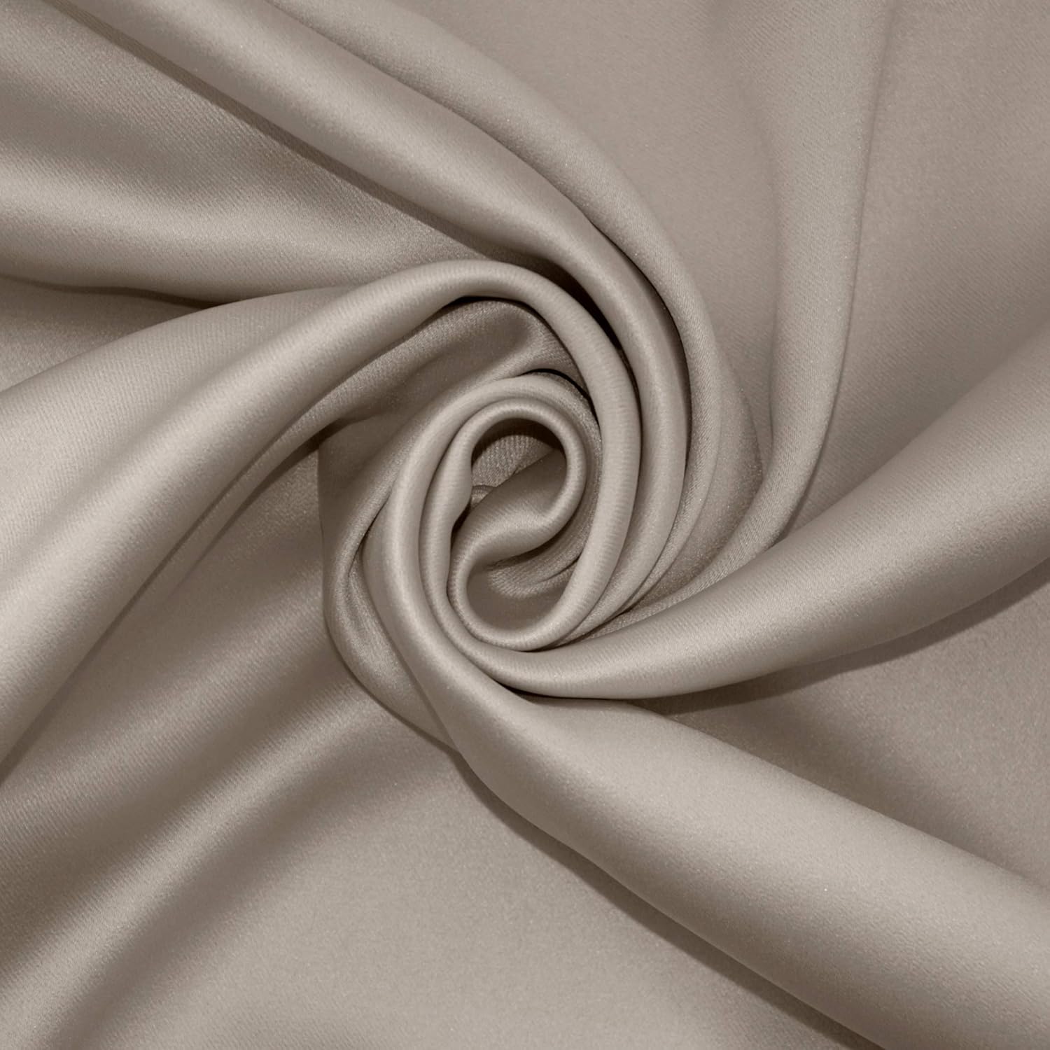 Sun Zero - 52468 Oslo Theater Grade Extreme 100% Blackout Rod Pocket Curtain Panel, 52" x 63", Stone