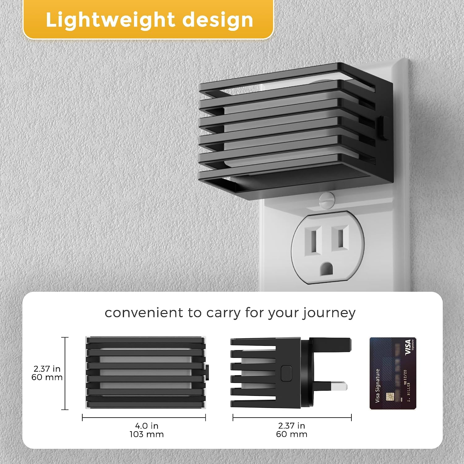 L LOHAS LED Night Lights Plug into Wall, 2 Pack Modern Night Light with Dusk to Dawn Sensor, Dimmable Plug in Night Light, Adjustable…