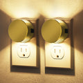 Briignite Night Lights Plug into Wall [2 Pack], Dusk to Dawn Sensor Nightlight, Brightness Adjustable, 3000K Soft White, Dimmable Plug in…