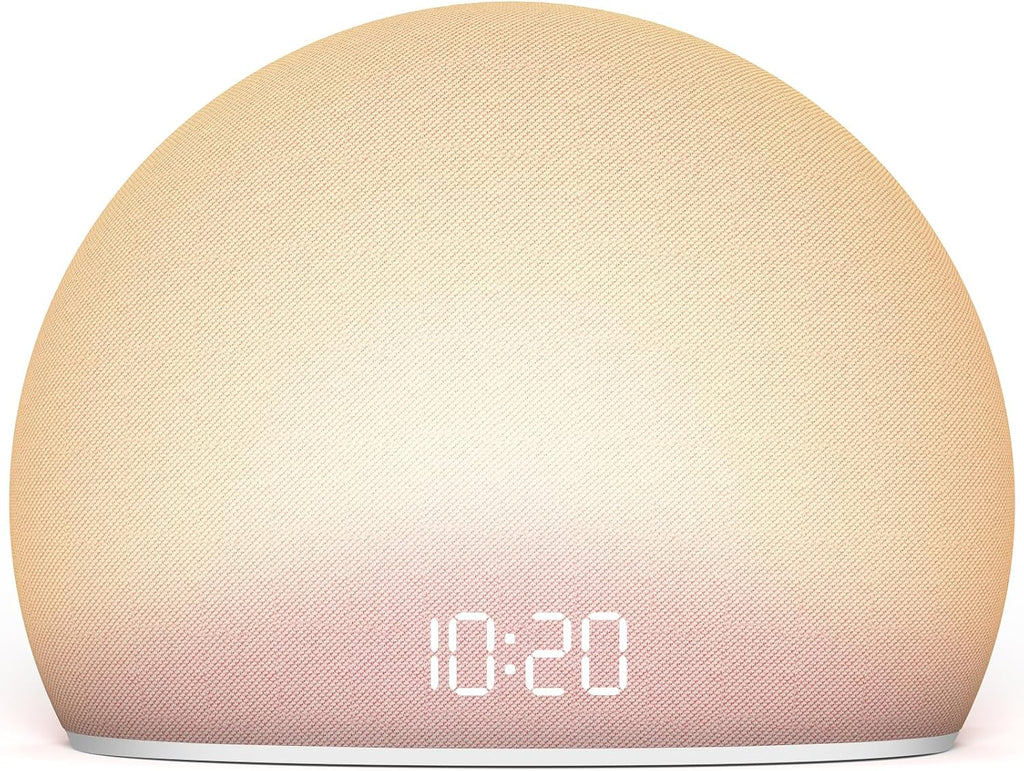 HOUSBAY Sunrise Alarm Clock, White Noise Sound Machine for Bedroom | Natural Wake-Up Light with Gentle Alarm Sounds, 20 Soothing Sleep…