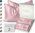 ColoradoHomeCo SUNDAYSILKSTM | Silk Pillow Cases 2 Pack | 22 Momme Mulberry Silk Pillowcase Set of 2 | All Sides 100% Pure Silk Slip Pillowc…