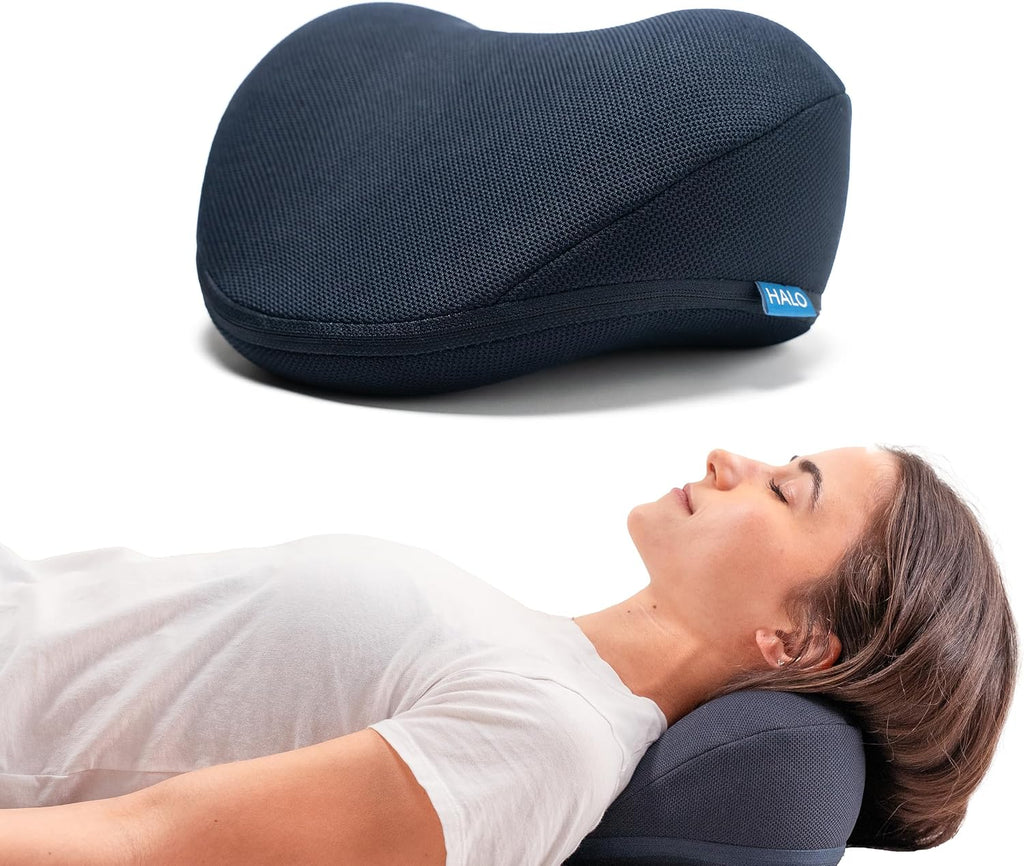 Halo Neck Stretch Pillow Supportive Cervical Comfort for, Posture Alignment, and Stress Reduction