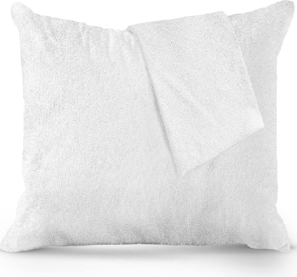 ContinentalBedding Continental Bedding Viscose Derived from Bamboo Pillow Protector Zippered Waterproof Feather Proof and Down Proof Silky…