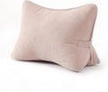 Pat. Pend. Corduroy Back Support Pillow for Sitting, Ideal for Expecting Moms, Low Back Cushion for Bed Sitting, Reading & Relaxing…