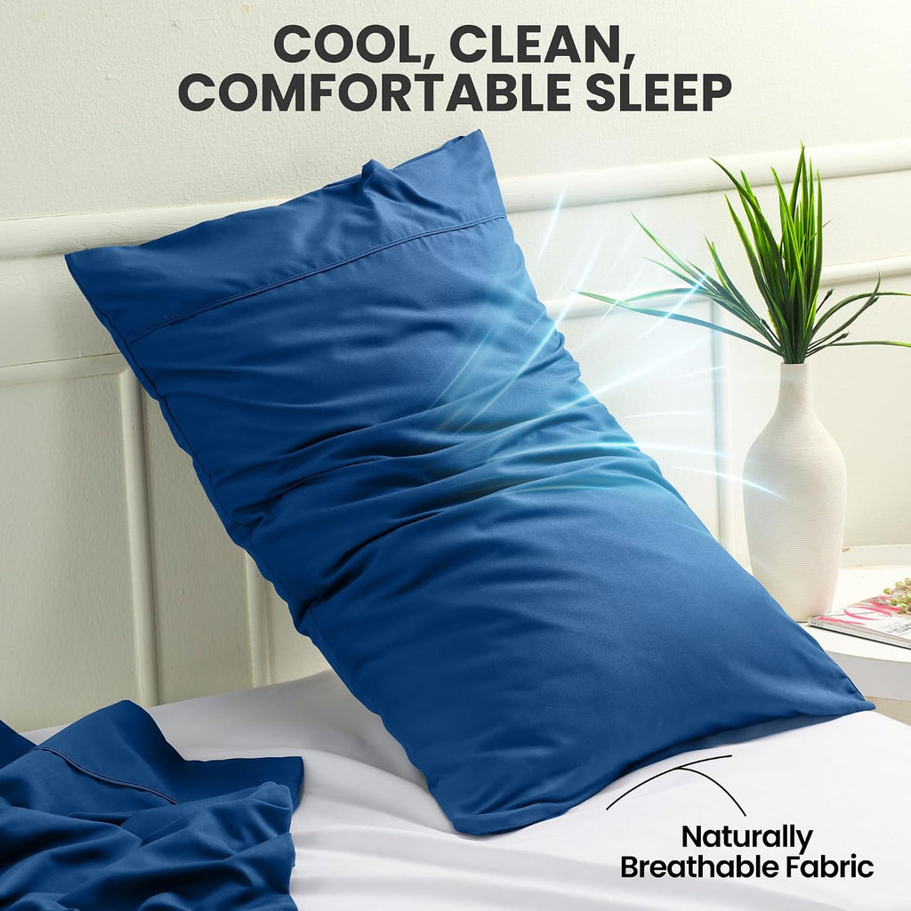 Utopiabedding Utopia Bedding Queen Pillow Cases - 2 Pack - Envelope Closure - Soft Brushed Microfiber Fabric - Shrinkage and Fade Resistant…
