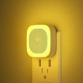 Yunlex 2 Pack Plug in Night Light with Motion Sensor & Dusk to Dawn Sensor, 3 Sensor Modes, Auto ON/Off, Dimmable, Soft Glow for Living Roo…