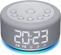 3 in 1】 Sound Machine Alarm Clock Night Light White Noise Machine with 30 Sleeping Sounds for Baby Kids Adults 32 Level Volume Auto Off…