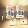 L LOHAS LED Motion Sensor Night Light, Dimmable Night Lights Plug into Wall, 2 Pack 3000K Night-Lights with 0-100 LM Adjustable, Acrylic…