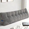 Headboard Pillow King, Triangular Wedge Pillow Headboard King, Cushion Headboards Reading Pillows, Backrest Pillows for Sitting in Bed or…